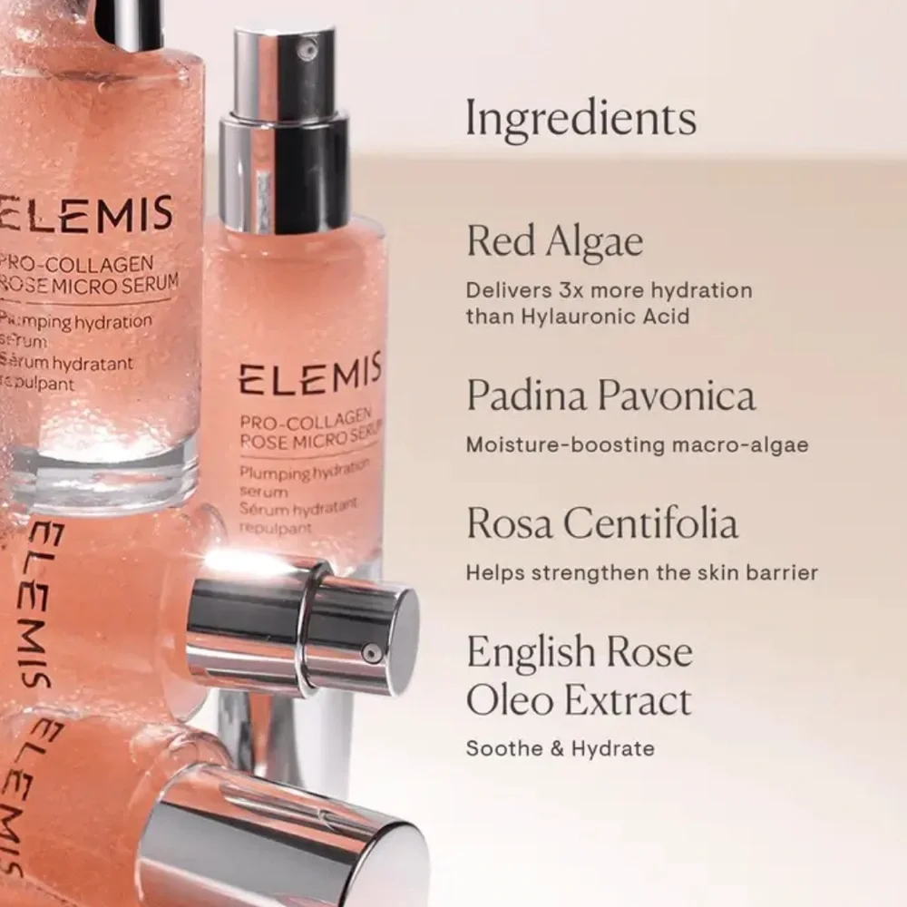 🌸 ELEMIS PRO-COLLAGEN ROSE MICRO SERUM - Picture 6 of 13